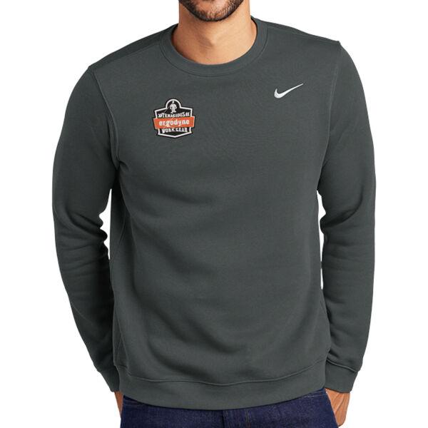 Nike Club Fleece Crew - Embroidered Logo Thumbnail