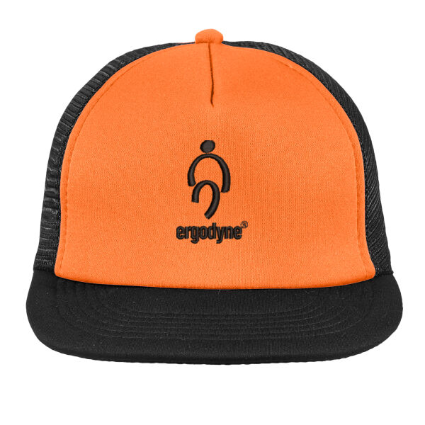 District ® Flat Bill Snapback Trucker Cap - Embroidered Logo Thumbnail