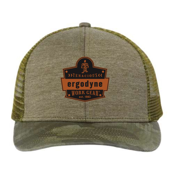 DRI DUCK - Pique Trucker Cap - Faux Leather Patch Thumbnail