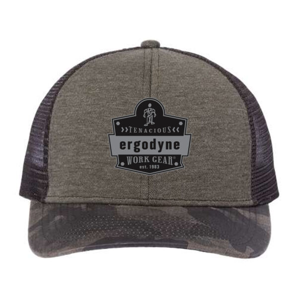 DRI DUCK - Pique Trucker Cap - Faux Leather Patch Thumbnail