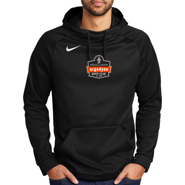 Nike Therma-FIT Pullover Fleece Hoodie - Printed Logo Thumbnail