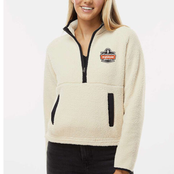 Boxercraft - Women's Everest Half Zip Pullover - Embroidered Logo Thumbnail