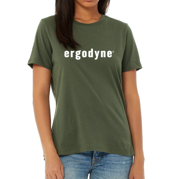 BELLA + CANVAS - Women’s Relaxed Jersey Tee - Printed Logo Thumbnail