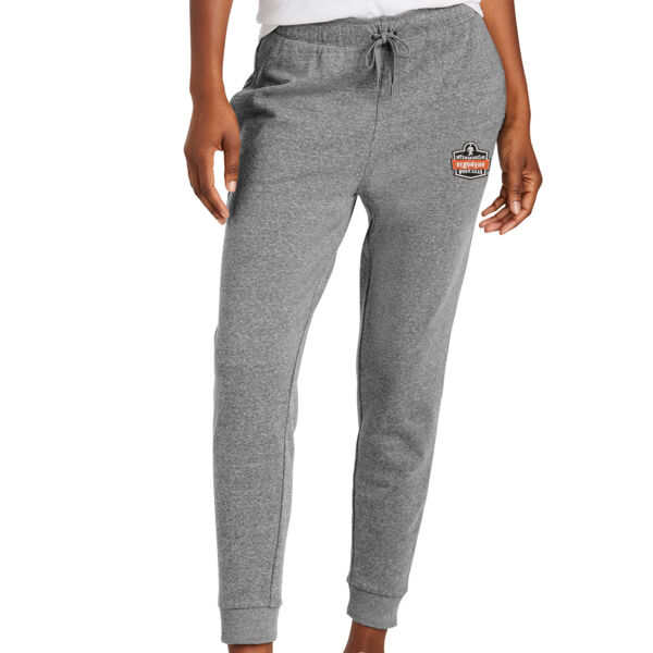 District® Women’s Perfect Tri® Fleece Jogger - Embroidered Logo Thumbnail