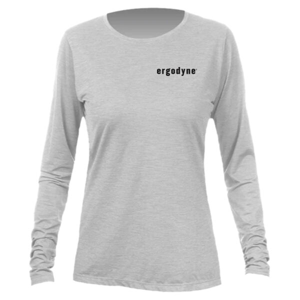 ANETIK - Women's Breeze Tech Long Sleeve T-Shirt - Printed Logo Thumbnail