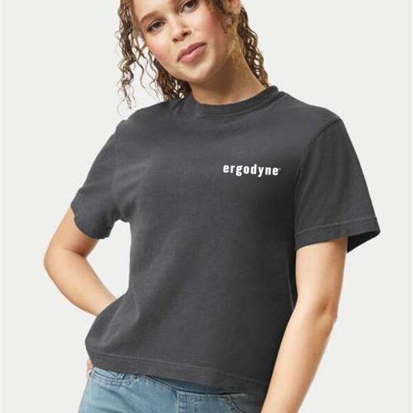 Comfort Colors - Women's Heavyweight Boxy T-Shirt - Printed Logo Thumbnail