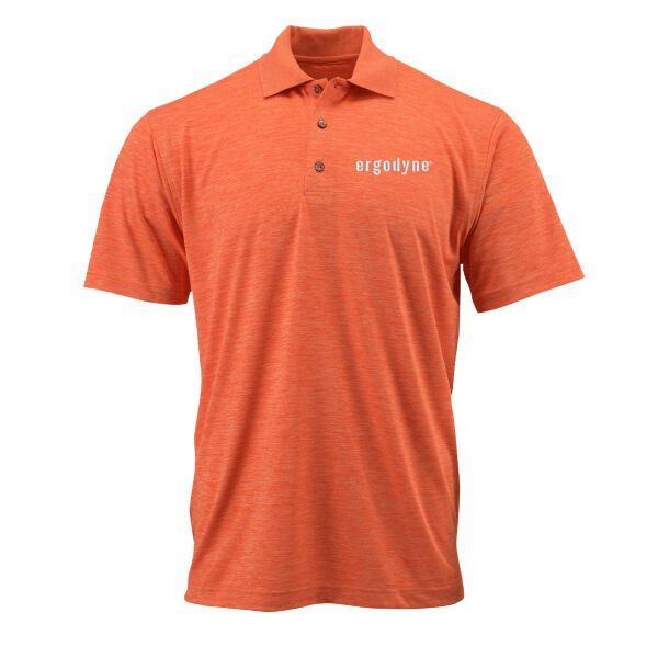 Paragon - Dakota Striated Heather Polo - Embroidered Logo Thumbnail