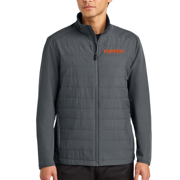 Sport-Tek® Teknical Hybrid Jacket - Embroidered Logo Thumbnail