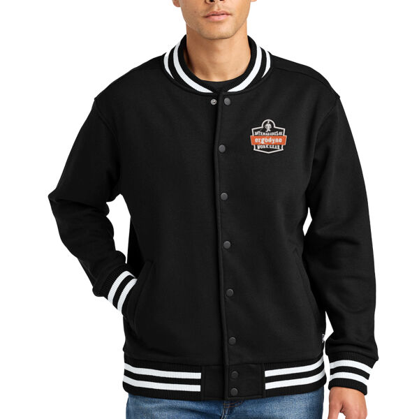 New Era® Varsity Heavyweight Fleece Jacket - Embroidered Logo Thumbnail
