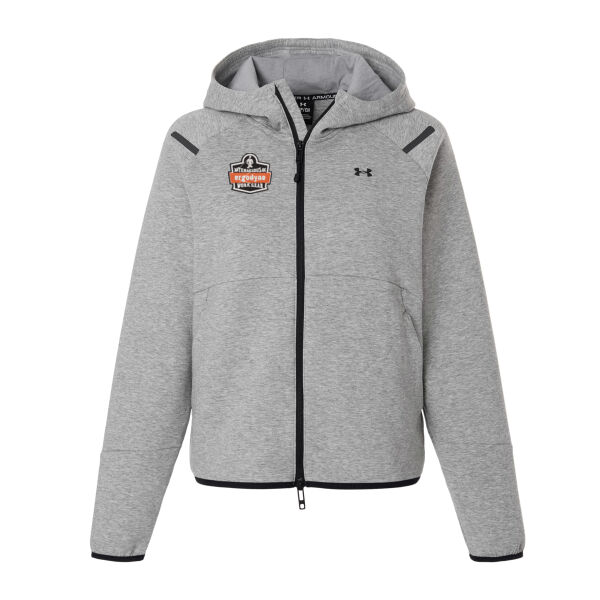 Under Armour - Women's Unstoppable Fleece Full-Zip Jacket - Embroidered Logo Thumbnail