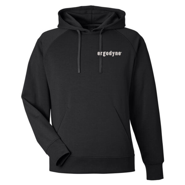 J. America - Unisex Apex Fleece Hooded Sweatshirt - Embroidered Logo Thumbnail
