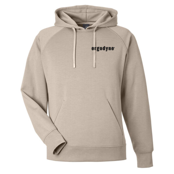 J. America - Unisex Apex Fleece Hooded Sweatshirt - Embroidered Logo Thumbnail