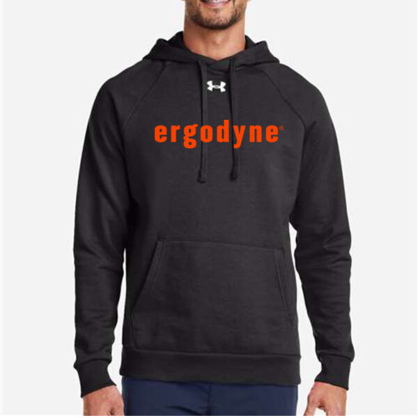 Under Armour - Men's Rival Fleece Hooded Sweatshirt - Printed Logo Thumbnail