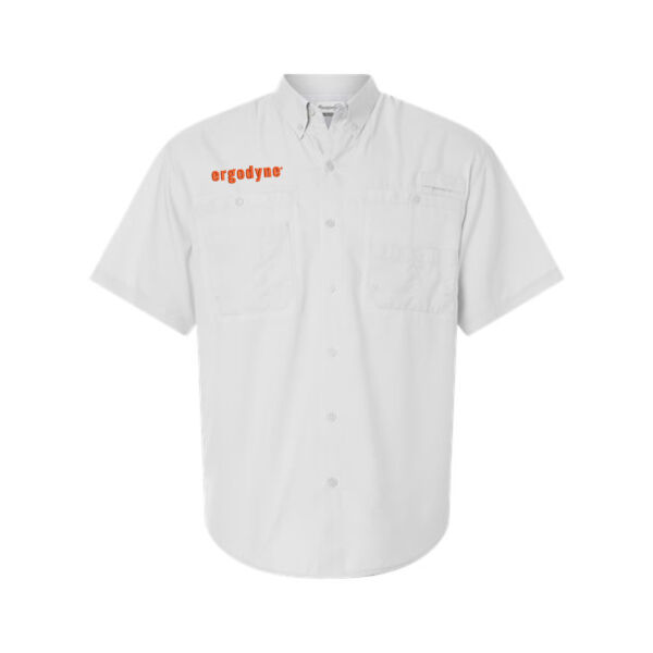 Paragon - Men's Hatteras Performance Short Sleeve Fishing Shirt - Embroidered Logo Thumbnail